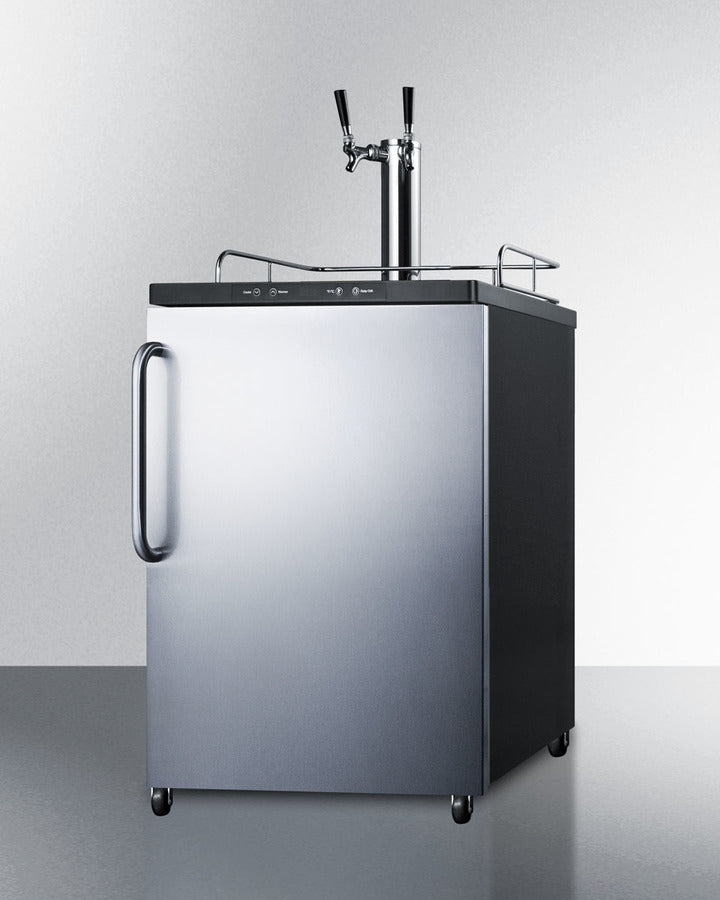 24" Wide Built-in Kegerator - (SBC635MBISSTBTWIN)