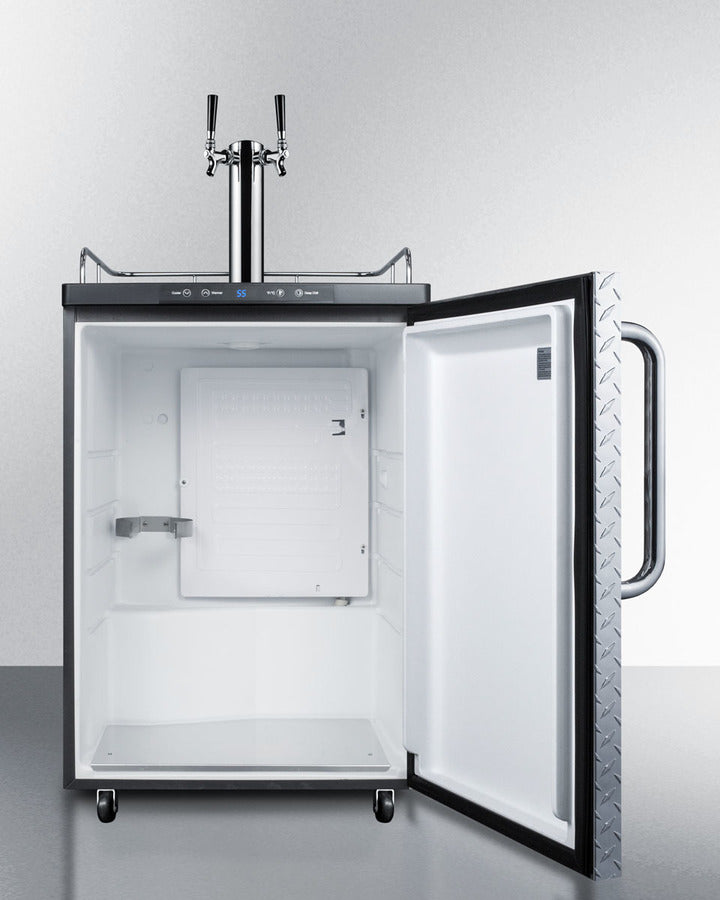 24" Wide Kegerator - (SBC635MDPLTWIN)