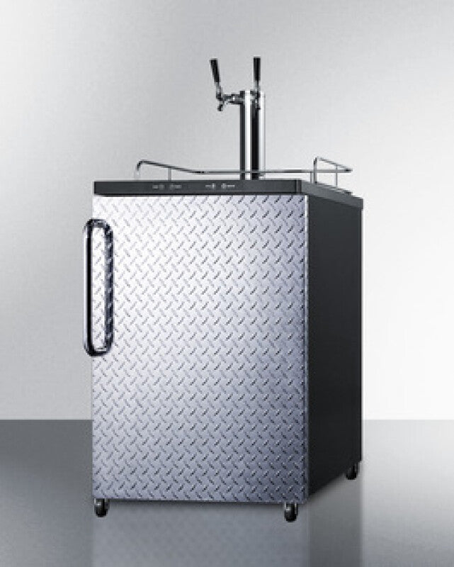 24" Wide Kegerator - (SBC635MDPLTWIN)