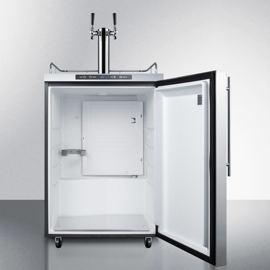 24" Wide Outdoor Kegerator - (SBC635MOS7HVTWIN)