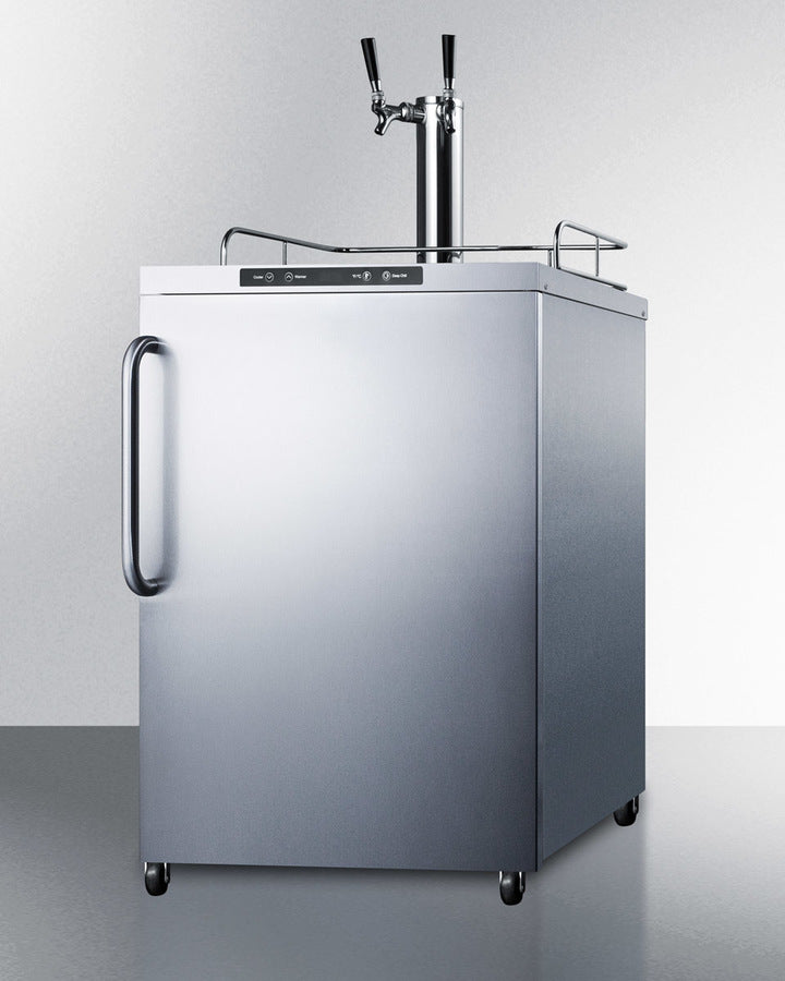 24" Wide Outdoor Kegerator - (SBC635MOS7TWIN)