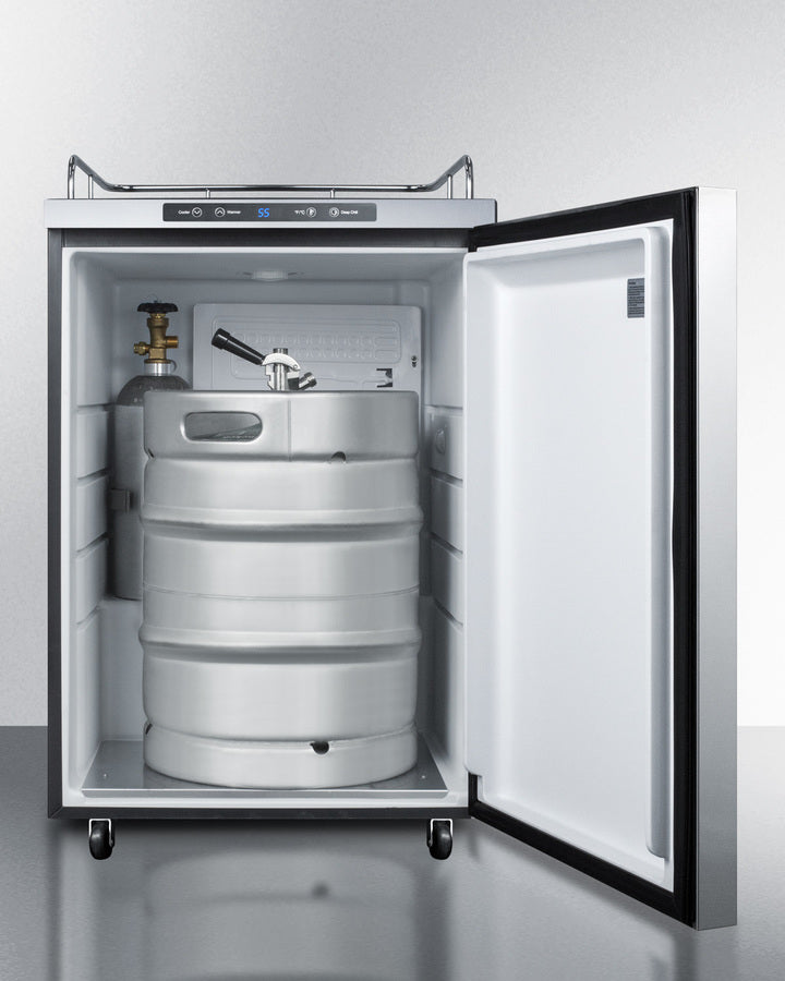 24" Wide Outdoor Kegerator - (SBC635MOSNKHH)