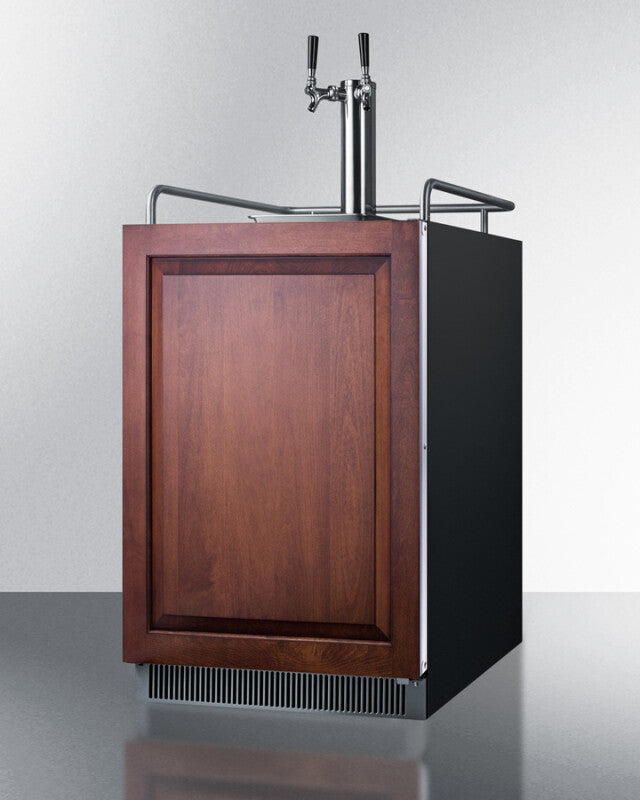 24" Wide Built-In Kegerator (Panel Not Included) - (SBC677BIIFTWIN)