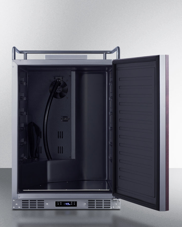 24" Wide Built-In Kegerator (Panel Not Included) - (SBC682NKPNR)