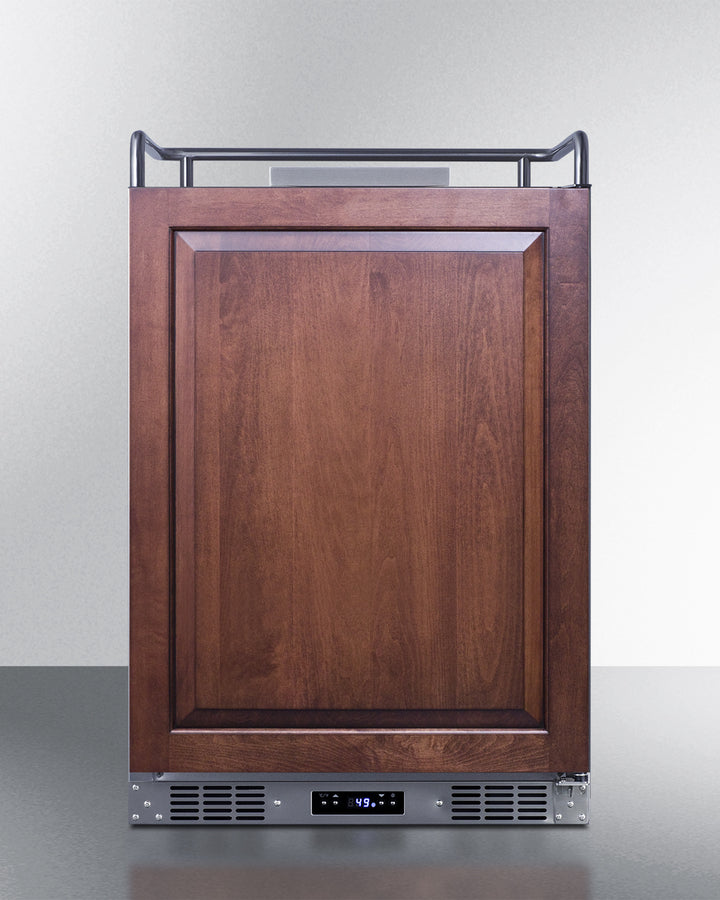 24" Wide Built-In Kegerator (Panel Not Included) - (SBC682NKPNR)