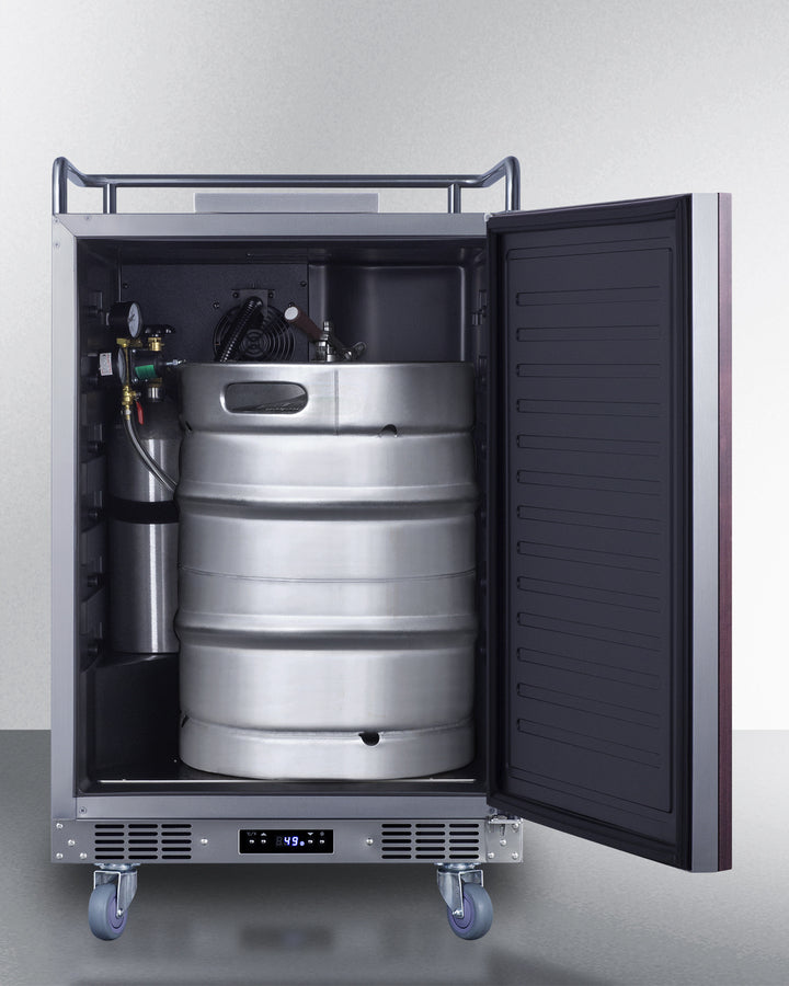 24" Wide Built-In Kegerator (Panel Not Included) - (SBC682NKPNR)