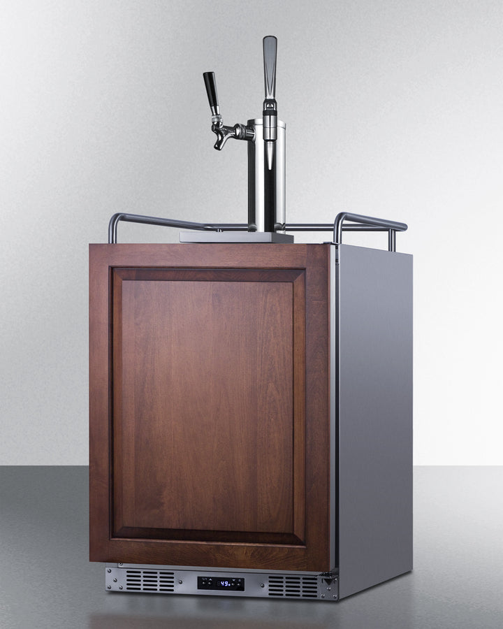 24" Wide Built-in Cold Brew/nitro Coffee Kegerator (panel Not Included) - (SBC682PNRCMTWIN)