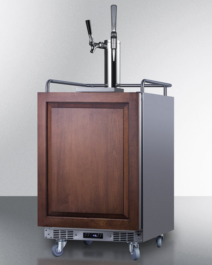 24" Wide Built-in Cold Brew/nitro Coffee Kegerator (panel Not Included) - (SBC682PNRCMTWIN)