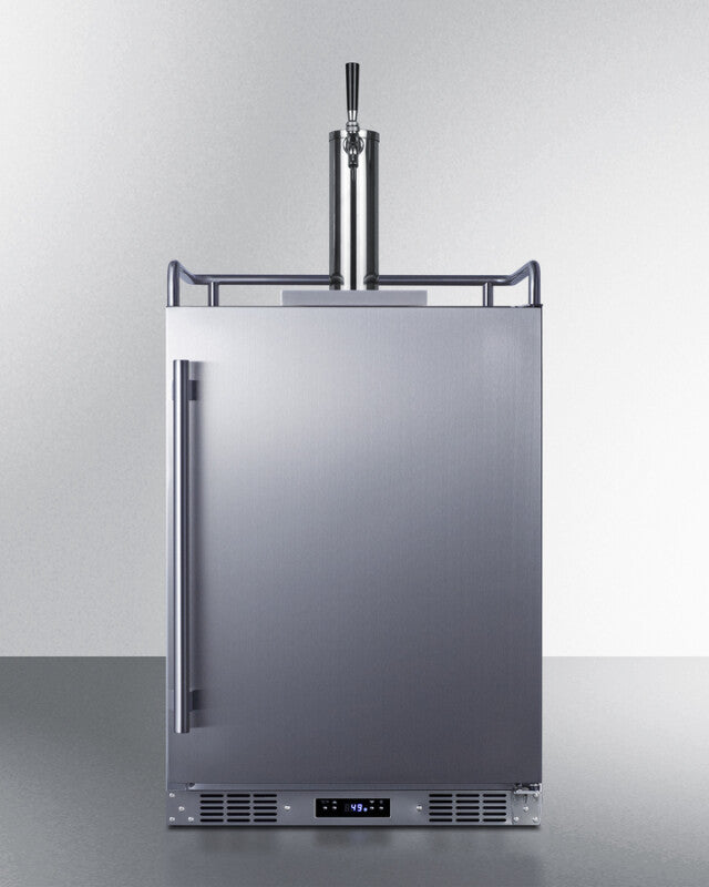 24" Wide Built-in Outdoor Beer Kegerator - (SBC683OS)