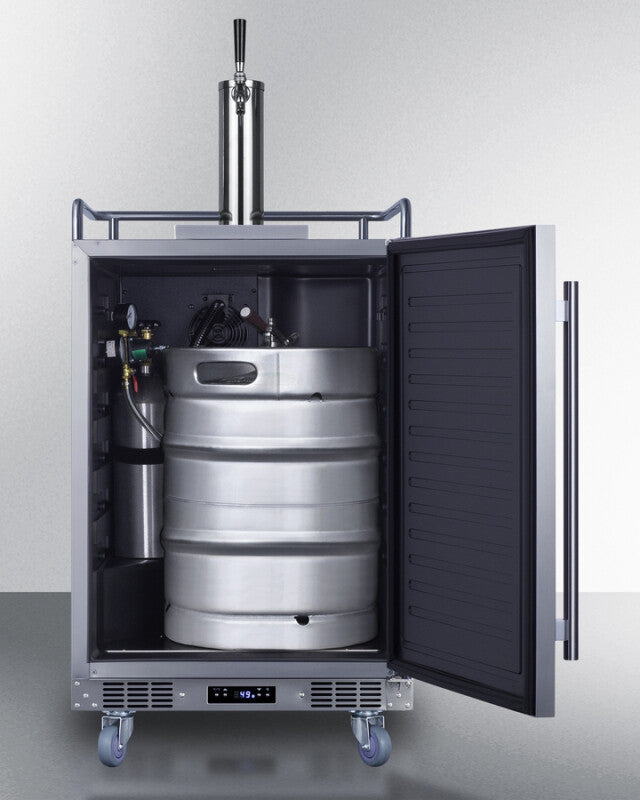 24" Wide Built-in Outdoor Beer Kegerator - (SBC683OS)