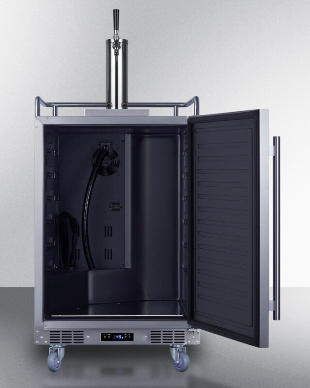 24" Wide Built-in Outdoor Beer Kegerator - (SBC683OS)