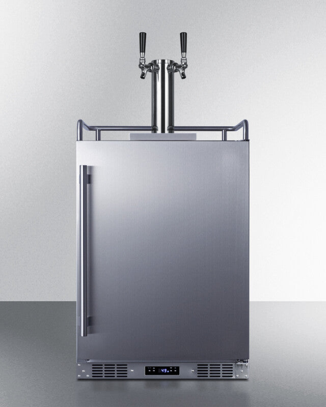 24" Wide Built-in Outdoor Beer Kegerator - (SBC683OSTWIN)