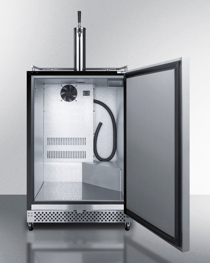 24" Wide Built-in Outdoor Cold Brew Coffee Kegerator - (SBC696OSCF)