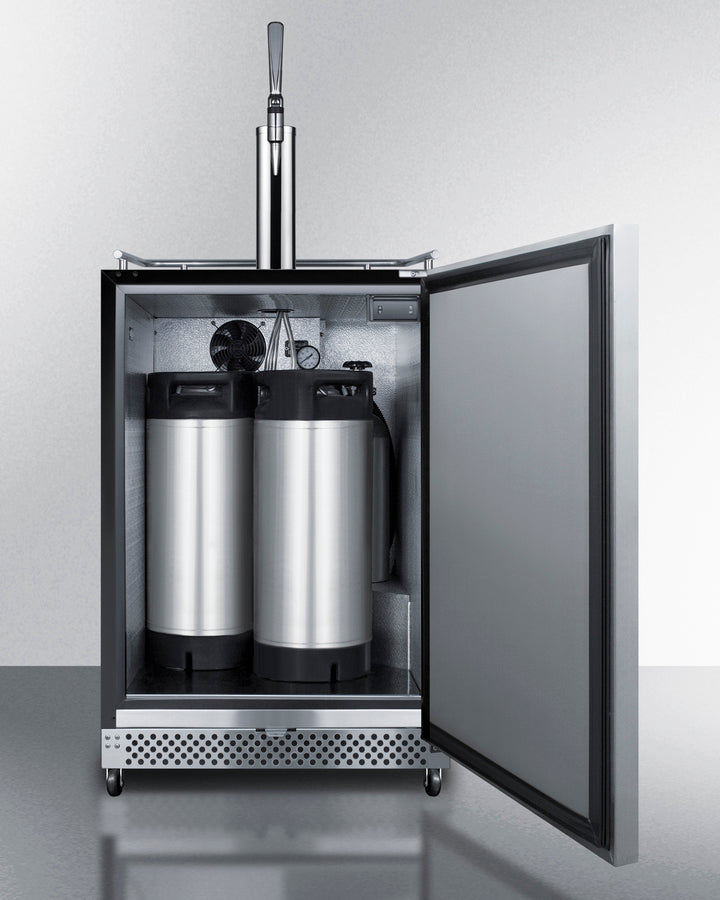 24" Wide Built-in Outdoor Nitro Coffee Kegerator - (SBC696OSNCF)