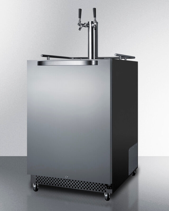 24" Wide Built-in Outdoor Kegerator - (SBC696OSTWIN)