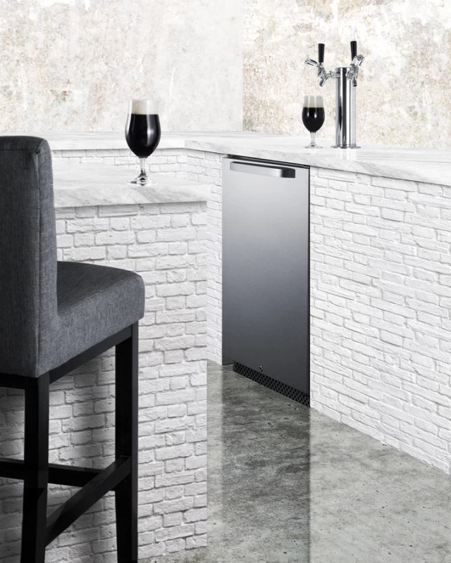24" Wide Built-in Outdoor Kegerator With Taplocks - (SBC696OSTWINTL)