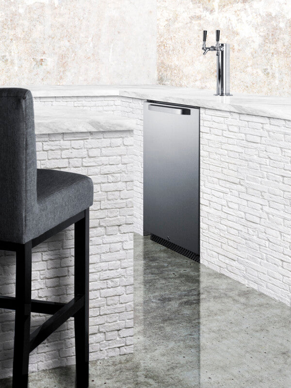 24" Wide Built-in Outdoor Wine Kegerator - (SBC696OSWKDTWIN)