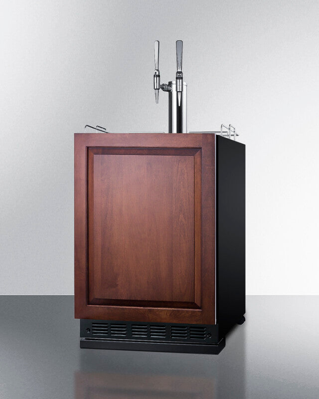 24" Wide Nitro Coffee Kegerator (Panel Not Included) - (SBC7BRSIFNCF2)
