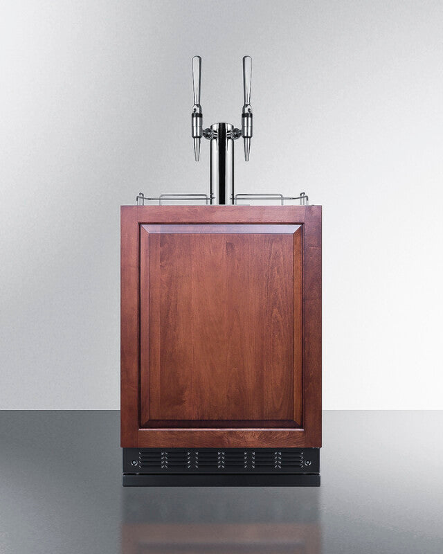 24" Wide Nitro Coffee Kegerator (Panel Not Included) - (SBC7BRSIFNCF2)