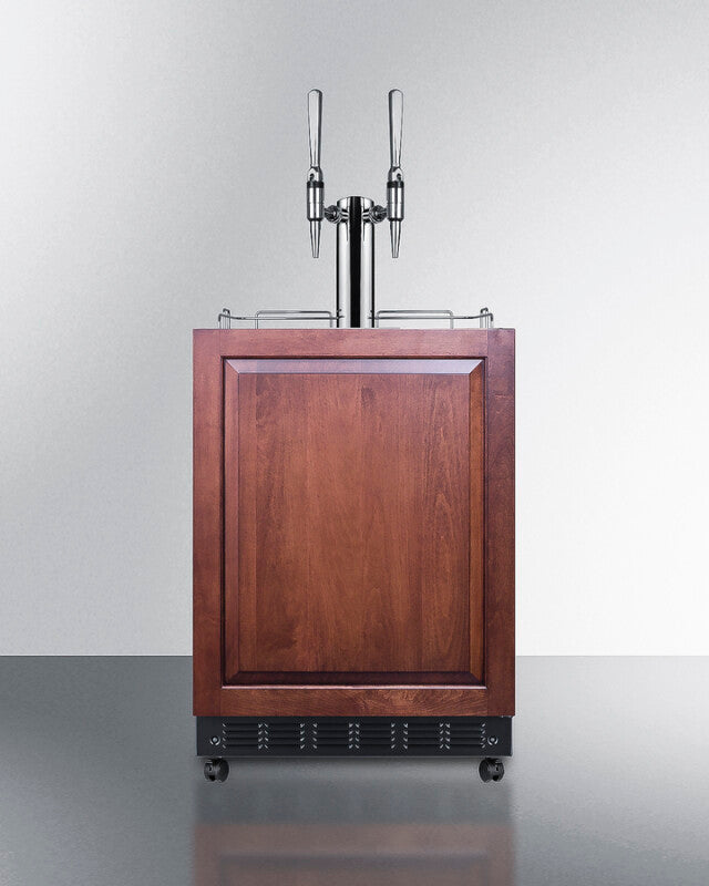24" Wide Nitro Coffee Kegerator (Panel Not Included) - (SBC7BRSIFNCF2)