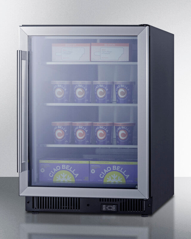24" Wide Commercial Display Freezer - (SCF475)