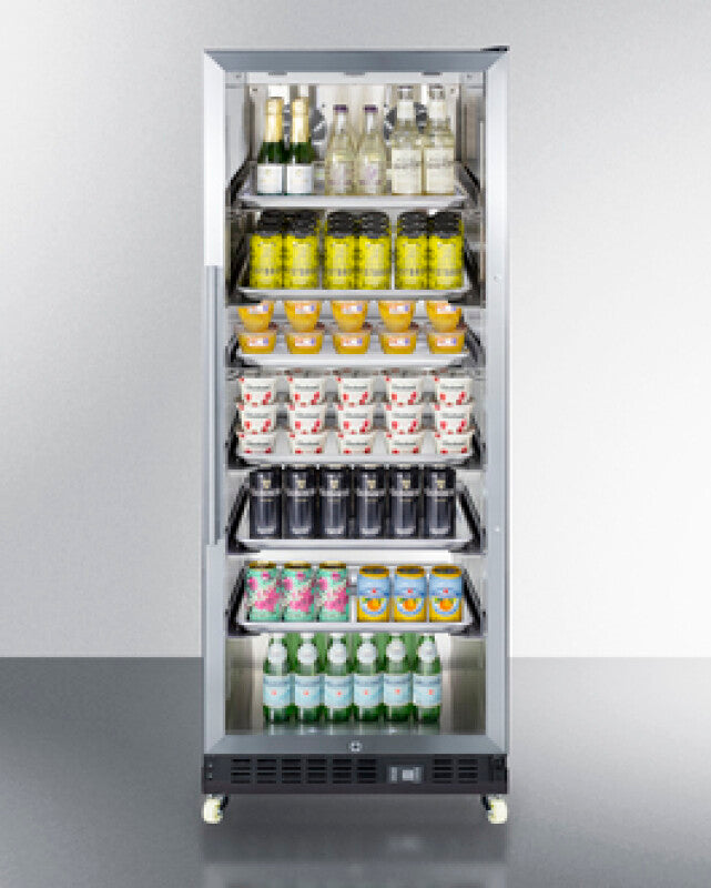 24" Wide Mini Reach-in Beverage Center With Dolly - (SCR1156RI)