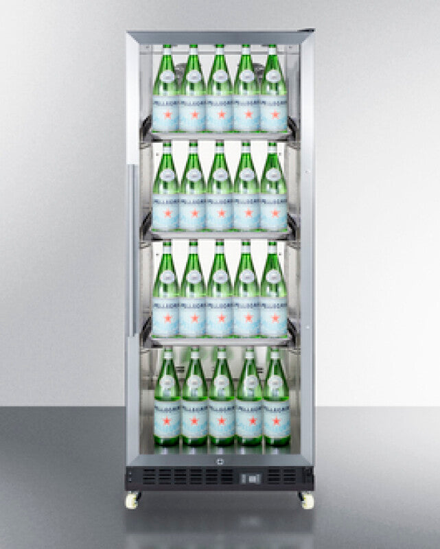 24" Wide Mini Reach-in Beverage Center With Dolly - (SCR1156RI)