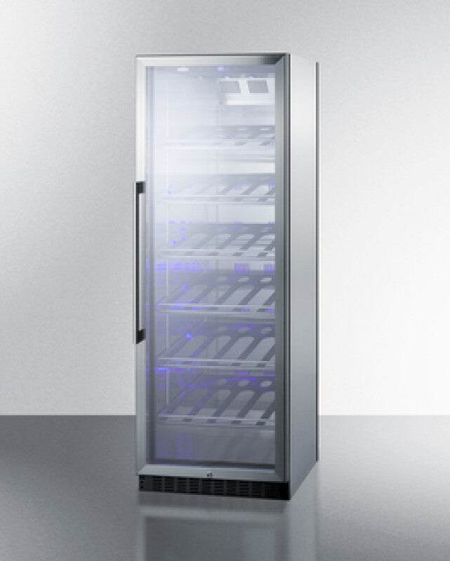 24" Wide Single Zone Commercial Wine Cellar - (SCR1401CHCSS)