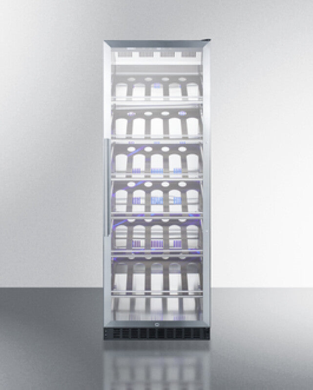 24" Wide Single Zone Commercial Wine Cellar - (SCR1401CHCSS)