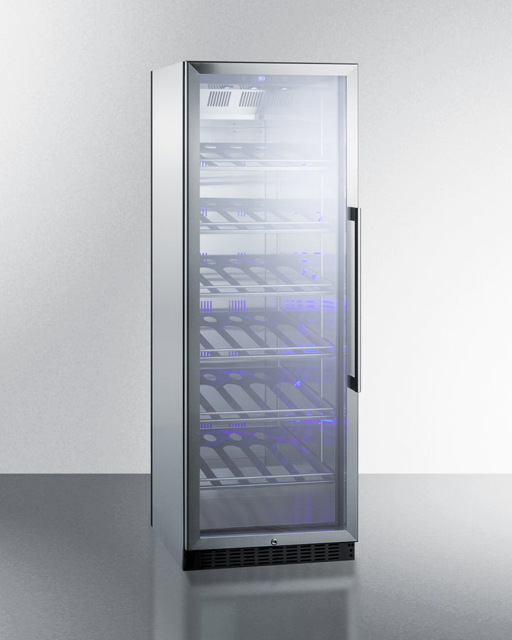 24" Wide Single Zone Commercial Wine Cellar - (SCR1401LHCHCSS)