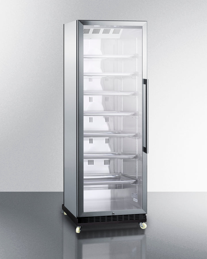 24" Wide Mini Reach-in Beverage Center With Dolly - (SCR1401LHRICSS)