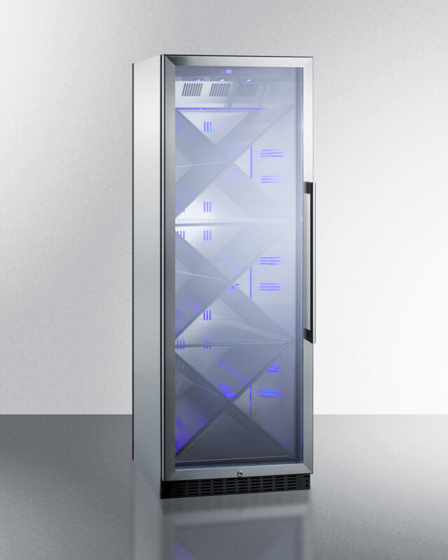 24" Wide Single Zone Commercial Wine Cellar - (SCR1401LHXCSS)