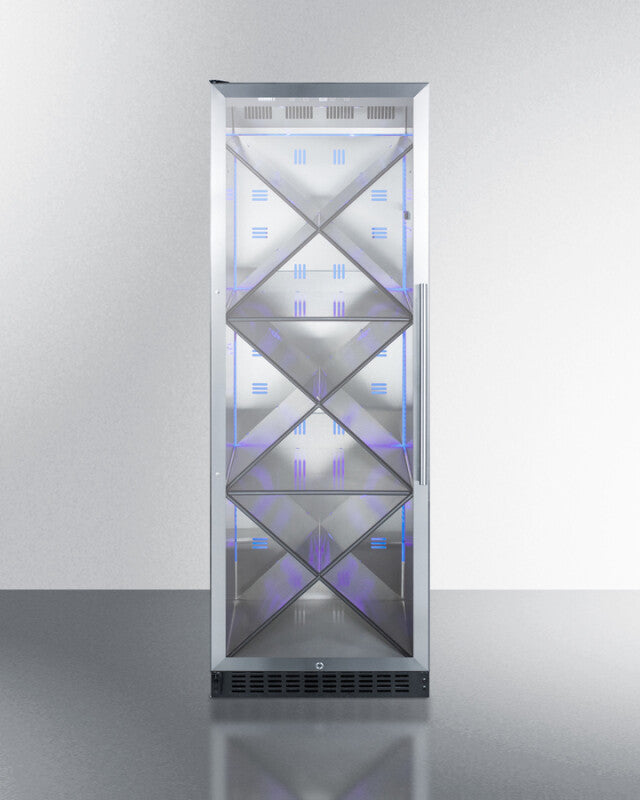 24" Wide Single Zone Commercial Wine Cellar - (SCR1401LHXCSS)