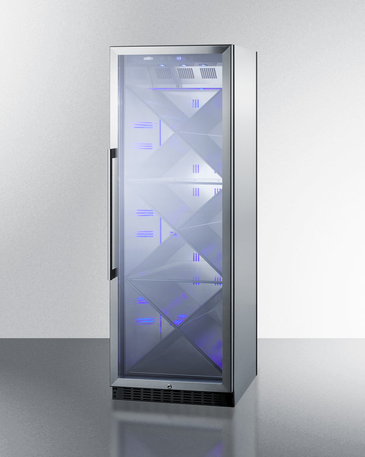 24" Wide Single Zone Commercial Wine Cellar - (SCR1401XCSS)