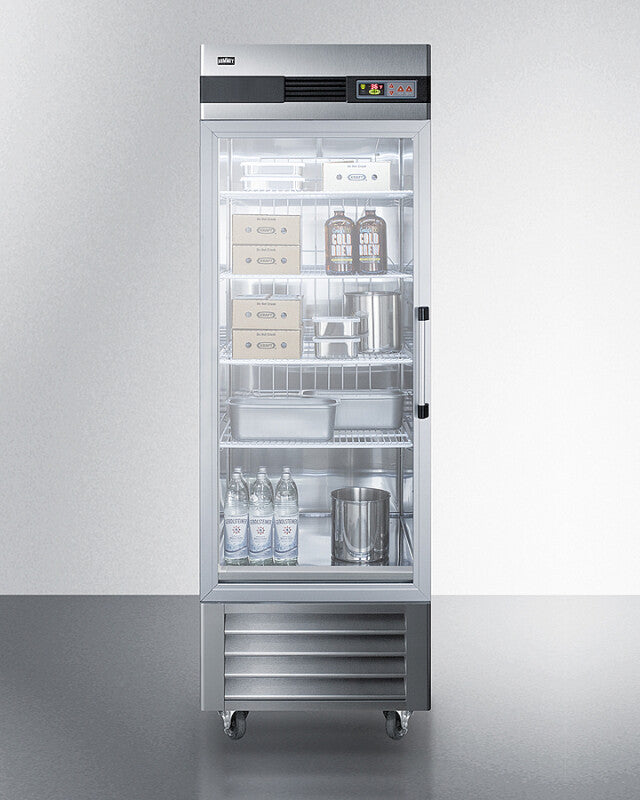 23 CU.FT. Reach-in Refrigerator - (SCR23SSGLH)