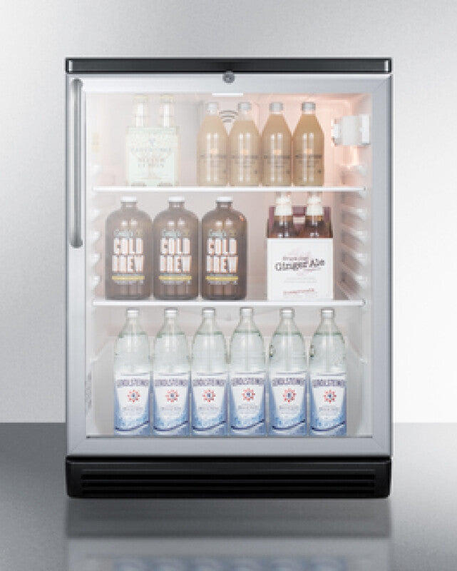 24" Wide Built-in Beverage Center - (SCR600BGLBITB)