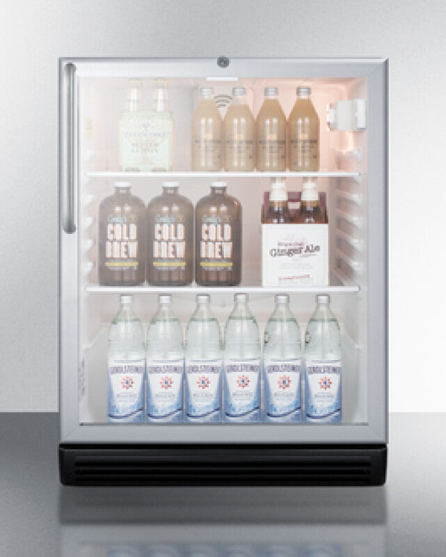 24" Wide Built-in Beverage Center, ADA Compliant - (SCR600BGLCSSADA)