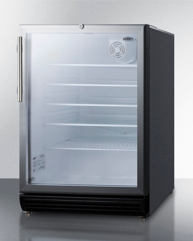 24" Wide Beverage Center - (SCR600BGLMBL)