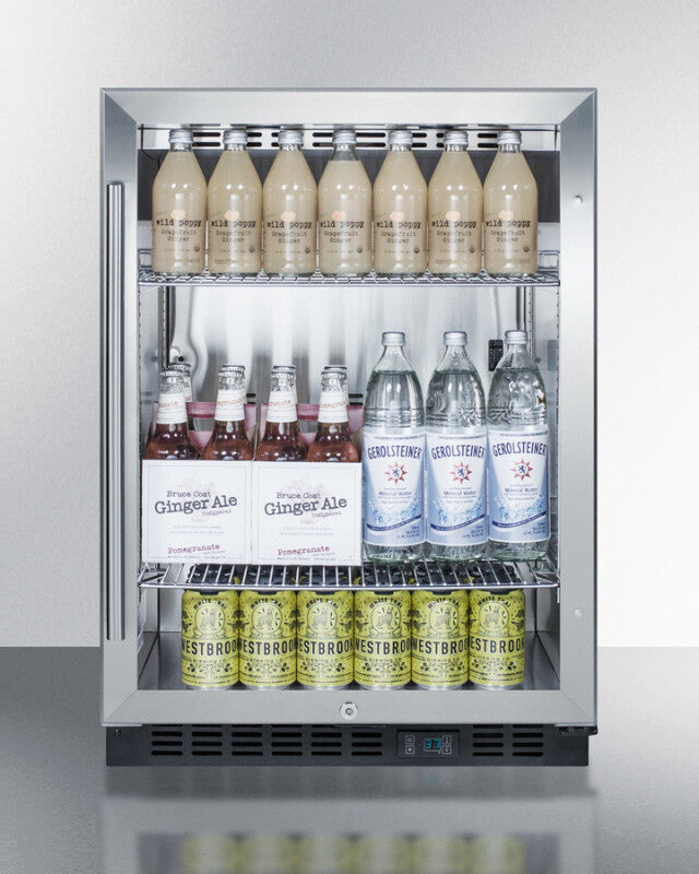 24" Wide Built-in Beverage Center - (SCR610BL)