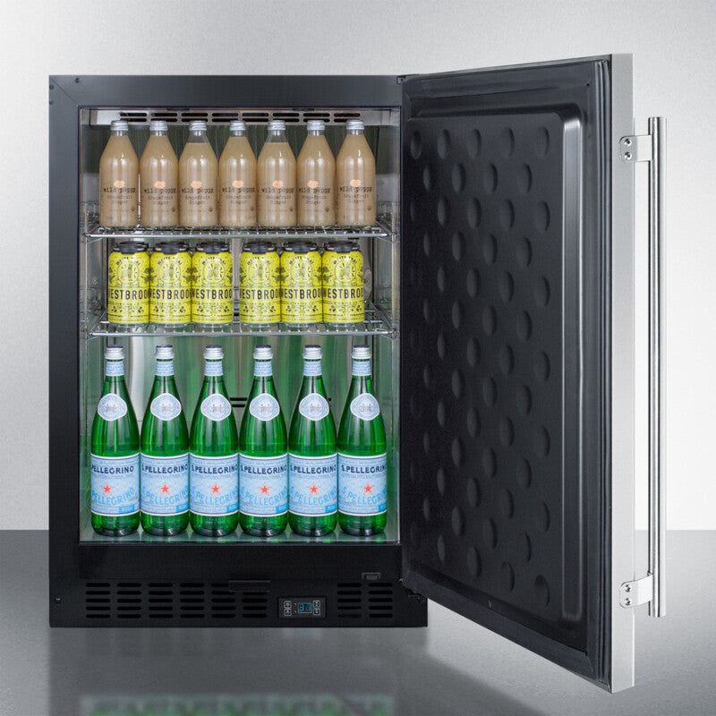 24" Wide Built-in Beverage Center - (SCR610BLSD)