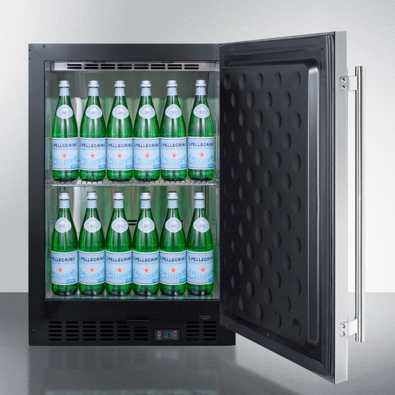 24" Wide Built-in Beverage Center - (SCR610BLSD)