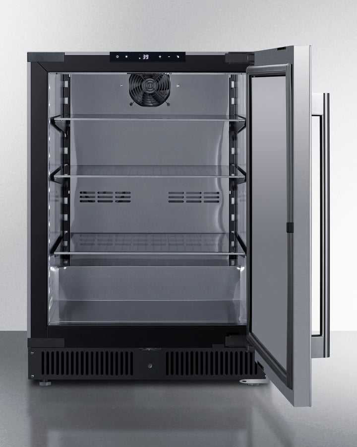 24" Wide Built-in Beverage Center - (SCR610BLSDCSS)