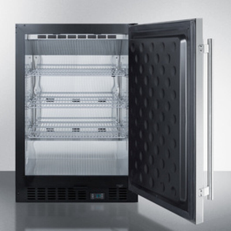 24" Wide Built-in Beverage Center - (SCR610BLSDCSS)