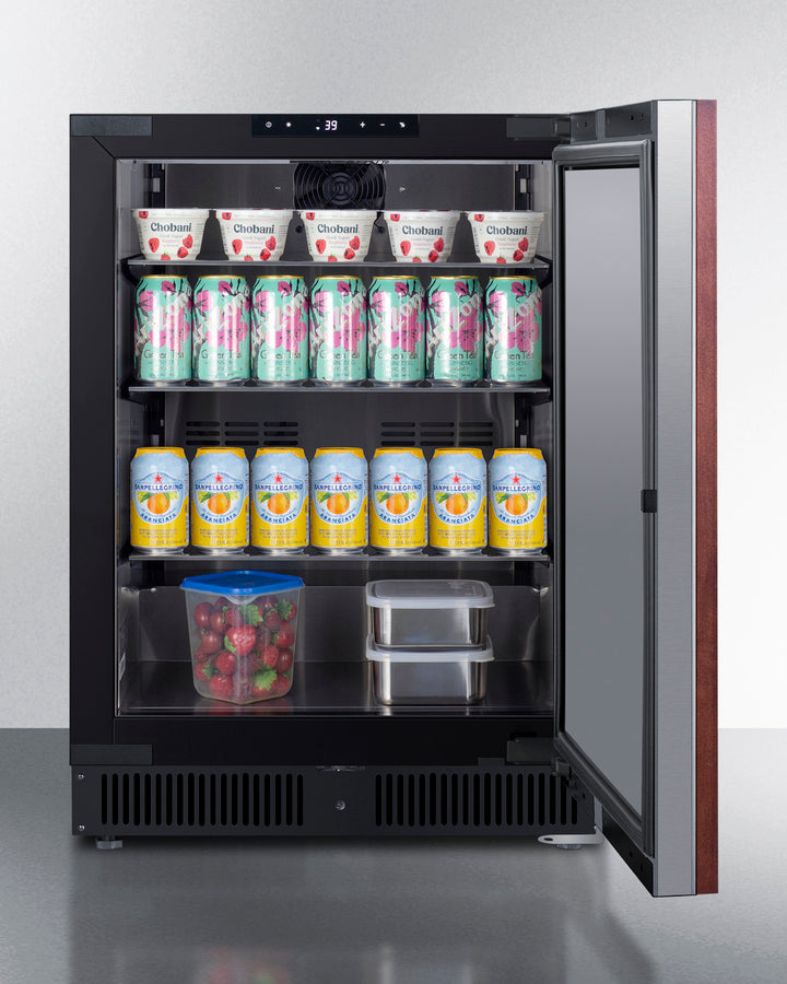 24" Wide Built-in Beverage Center (panel Not Included) - (SCR610BLSDIF)