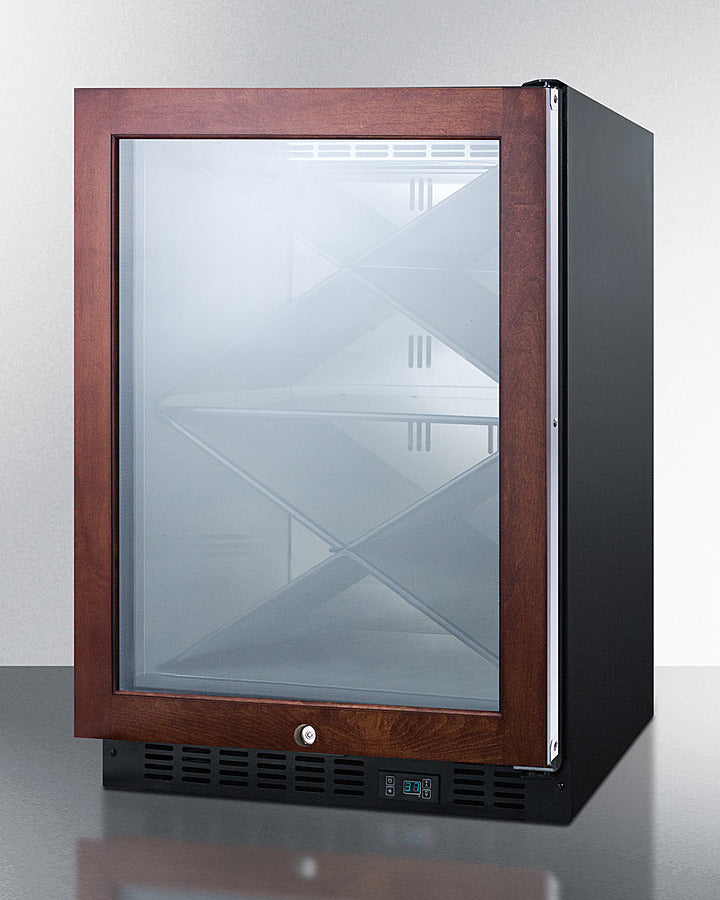 24" Wide Single Zone Built-in Commercial Wine Cellar - (SCR610BLXPNR)