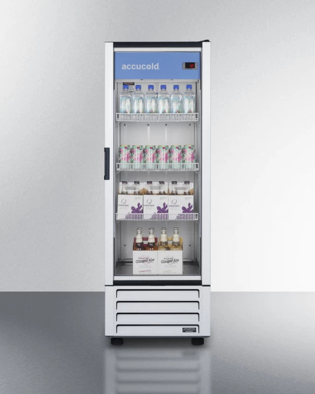 21" Wide Commercial Beverage Refrigerator - (SCR801G)
