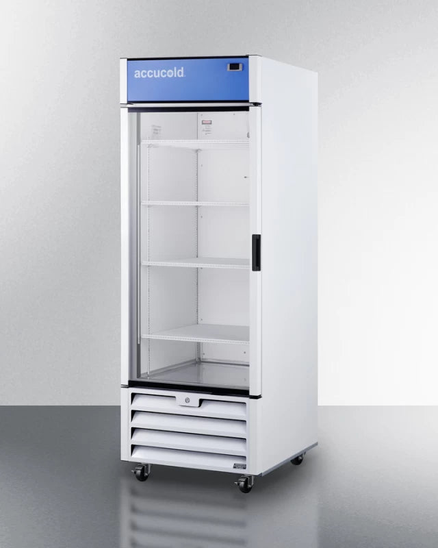 30" Wide Commercial Beverage Refrigerator - (SCRR261GLH)