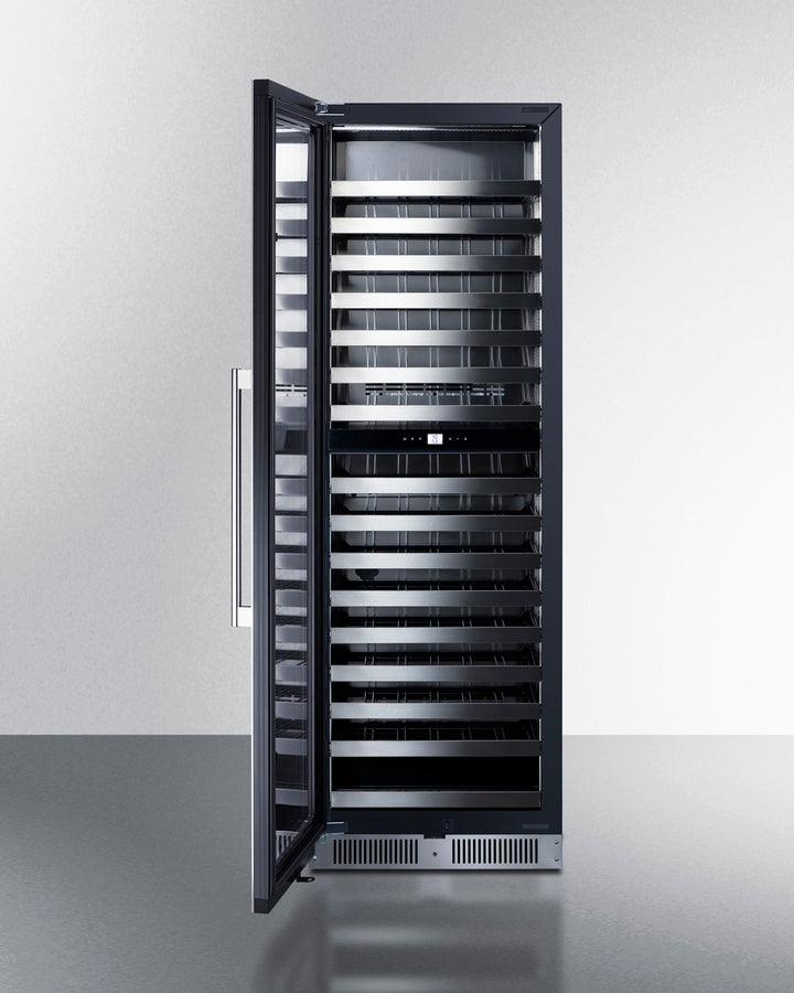 23" 98-Bottle Wine and Beverage Cooler with Glass Door and Lock - (SDHWC98LHD)