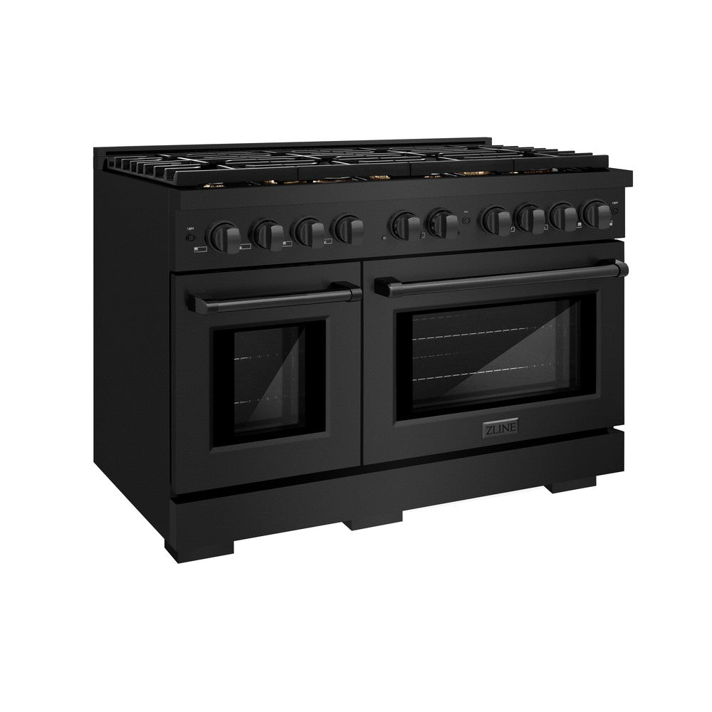 48 in. 6.7 cu. ft. Paramount Double Oven Dual Fuel Range - (SDRBBR48) -