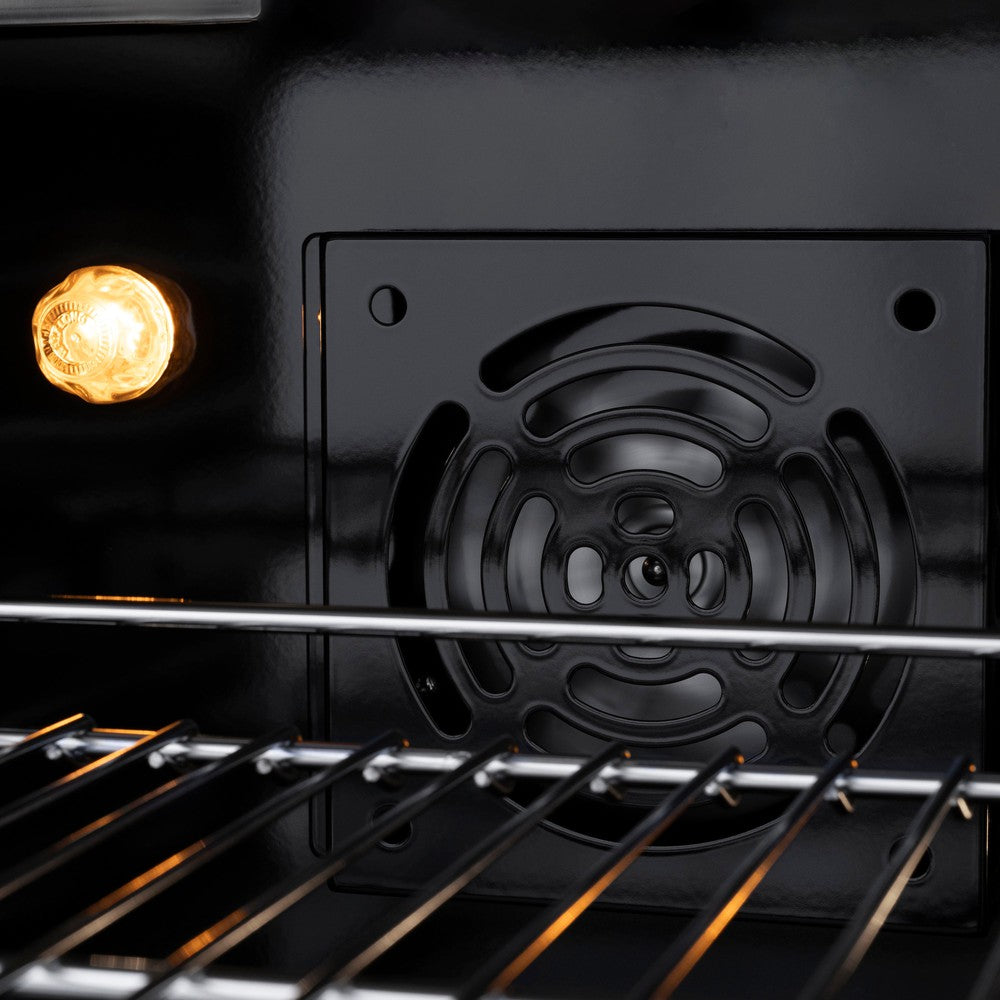 Autograph Edition 30 in. 4.2 cu. ft. Paramount Dual Fuel Range with 4 Burner Gas Cooktop and Electric Convection Oven - (SDRBZ30CB) -